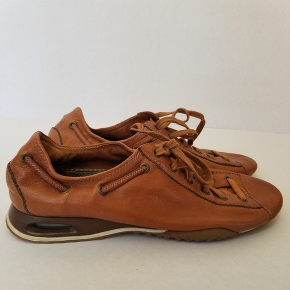 Cole Haan × Nike Air Soft Leather Laced Moccassin Flats Size 7 Women's - Picture 4 of 10